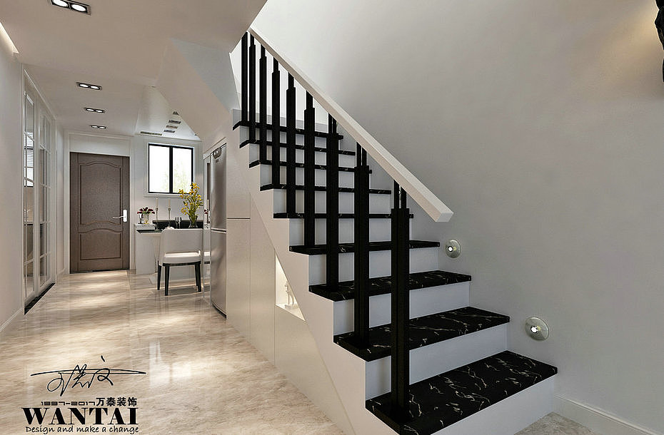 梁山龙城华府现代简约128平小复式打造完整家装（图ZMTE2MjY1NDg0） - 家装设计 - 站酷设计师济宁设计师原创素材 - 站酷ZCOOL