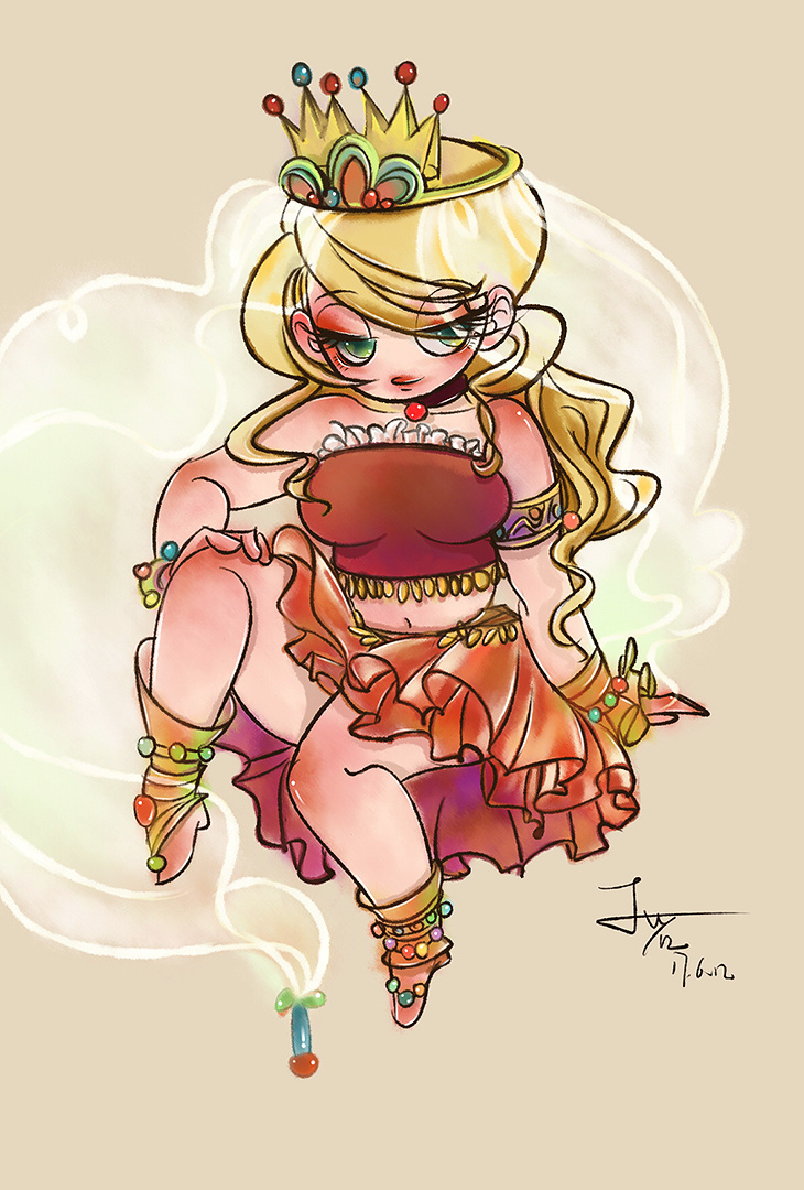 胖嘟嘟的吉普赛女郎