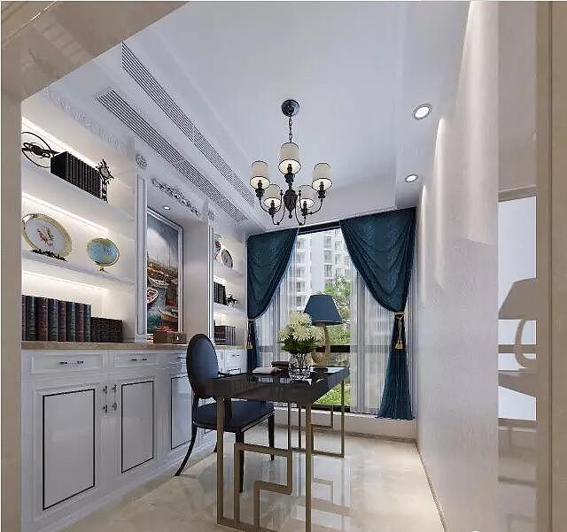 正商华钻200平现代美式风格大平层装修样板间（图ZOTA0OTM1Mjg=） - 家装设计 - 站酷设计师美巢装饰花园路店原创素材 - 站酷ZCOOL