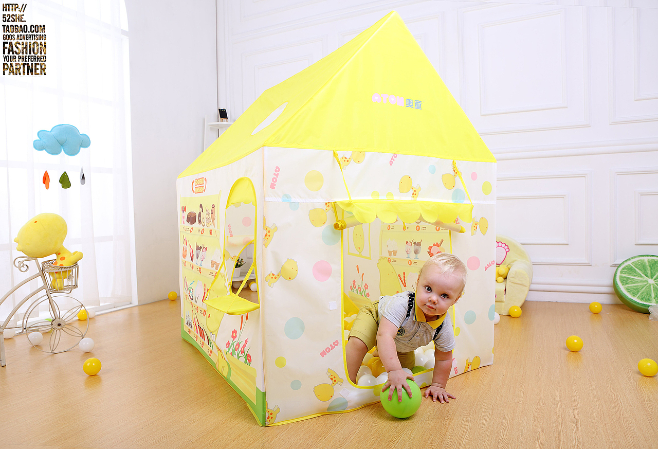 儿童帐篷玩具拍摄 毛绒婴儿玩具公仔产品淘宝摄影女装鞋子童装积木食品静物拍摄服务