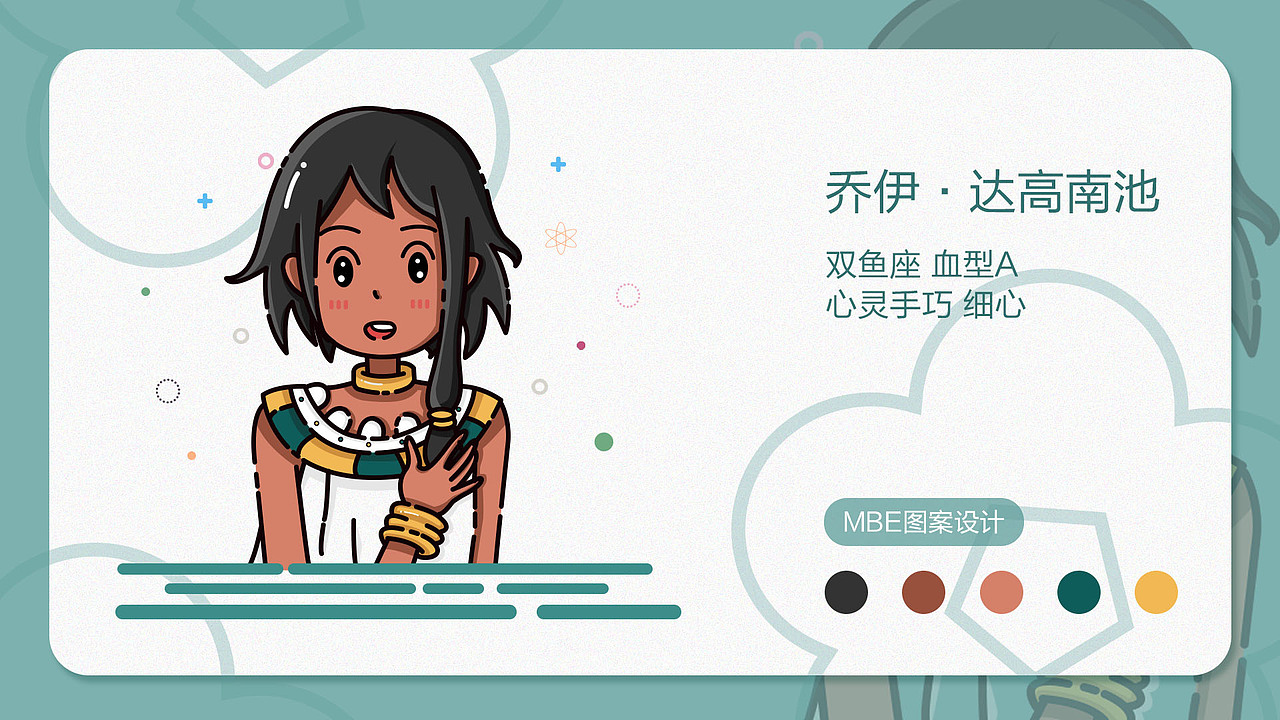 玉子市场MBE风格图标设计