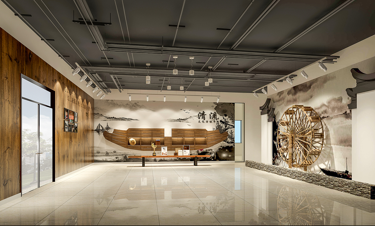 清流文化中心（图ZMTE3MTI5Njgw） - 家装设计 - 站酷设计师多维设计事务所原创素材 - 站酷ZCOOL