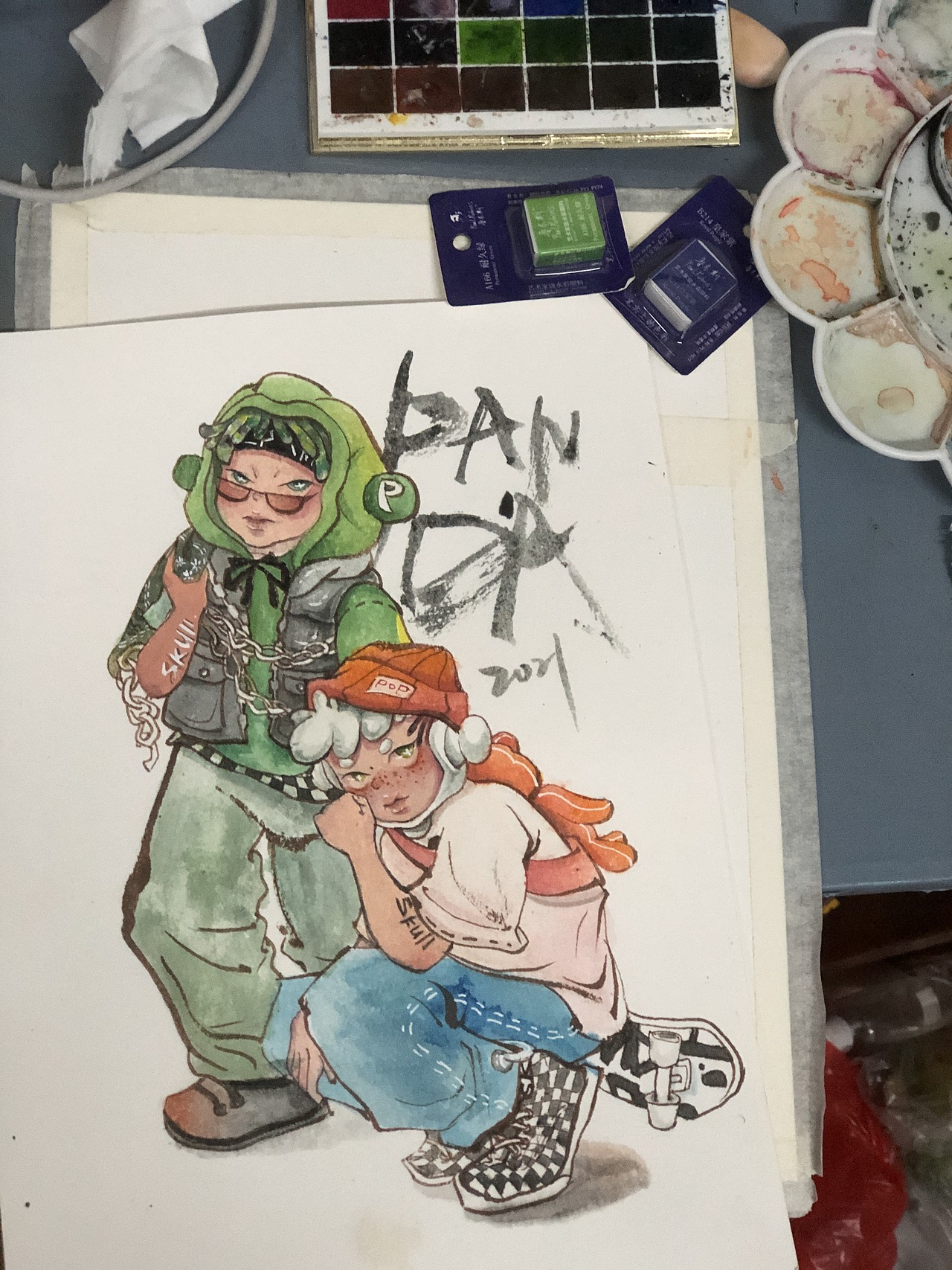 泡泡玛特熊猫热潮系列