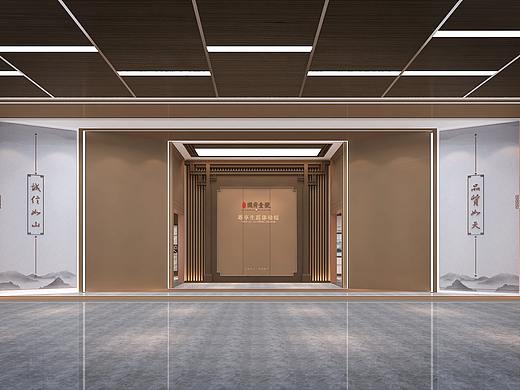 三年前的一个中式地产工法展厅