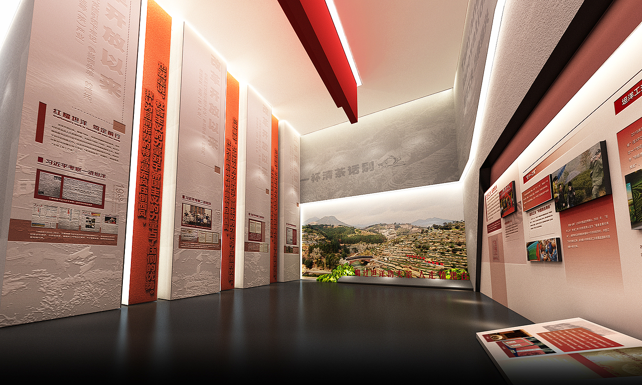 坦洋功夫茶展厅（图ZMjYxNjI0MjA4） - 展陈设计 - 站酷设计师酷酷的大沈原创素材 - 站酷ZCOOL