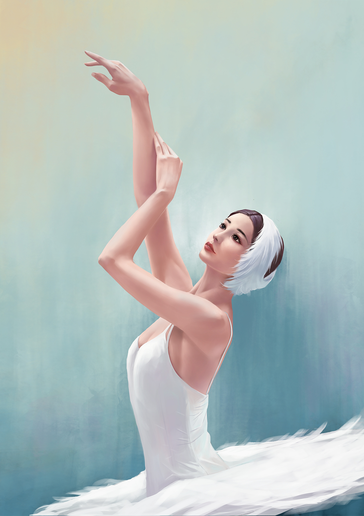 芭蕾舞者|插画|创作习作|lee丶嘉文_原创作品-站酷zcool