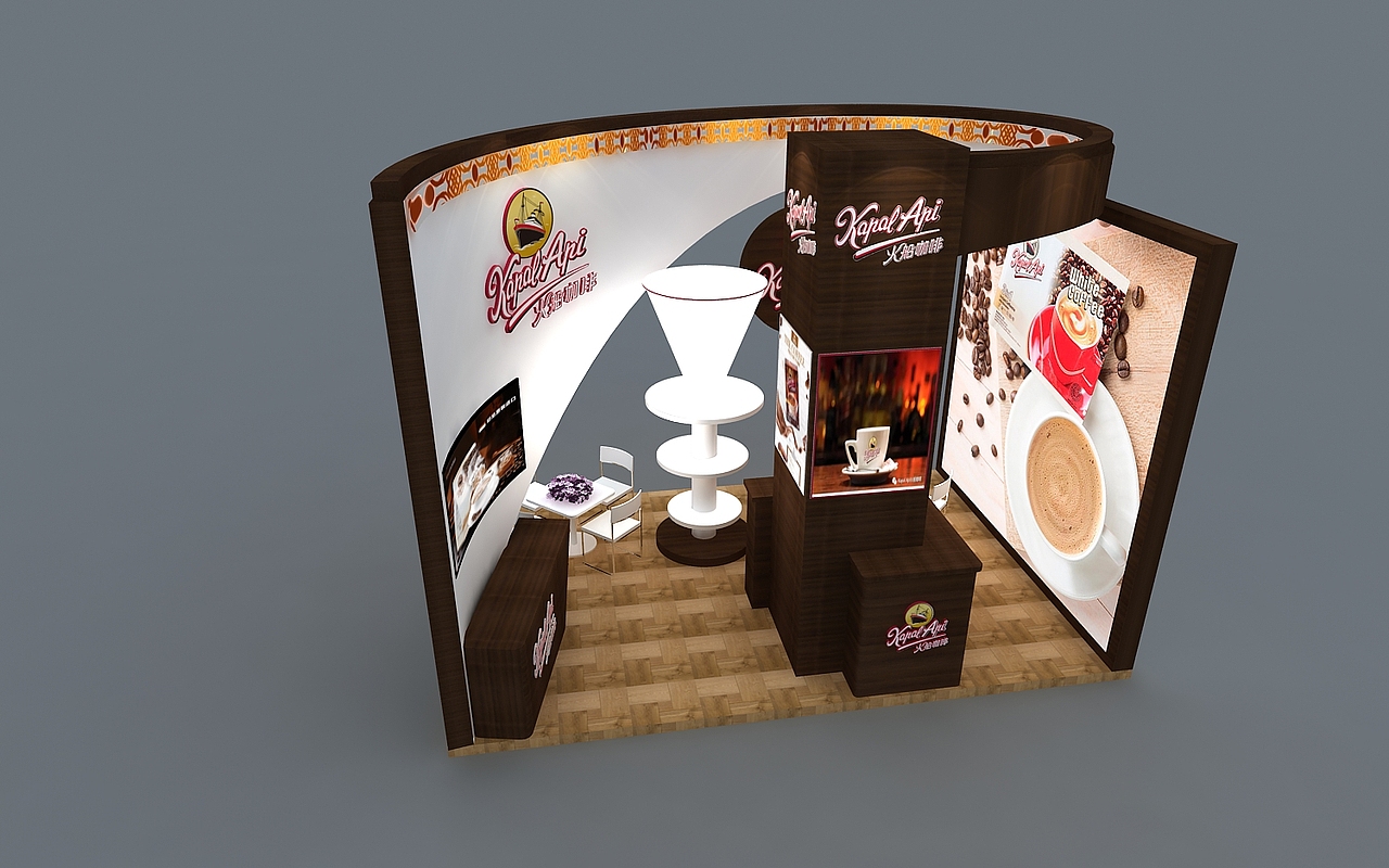 咖啡展位