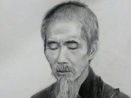 素描虚云老和尚