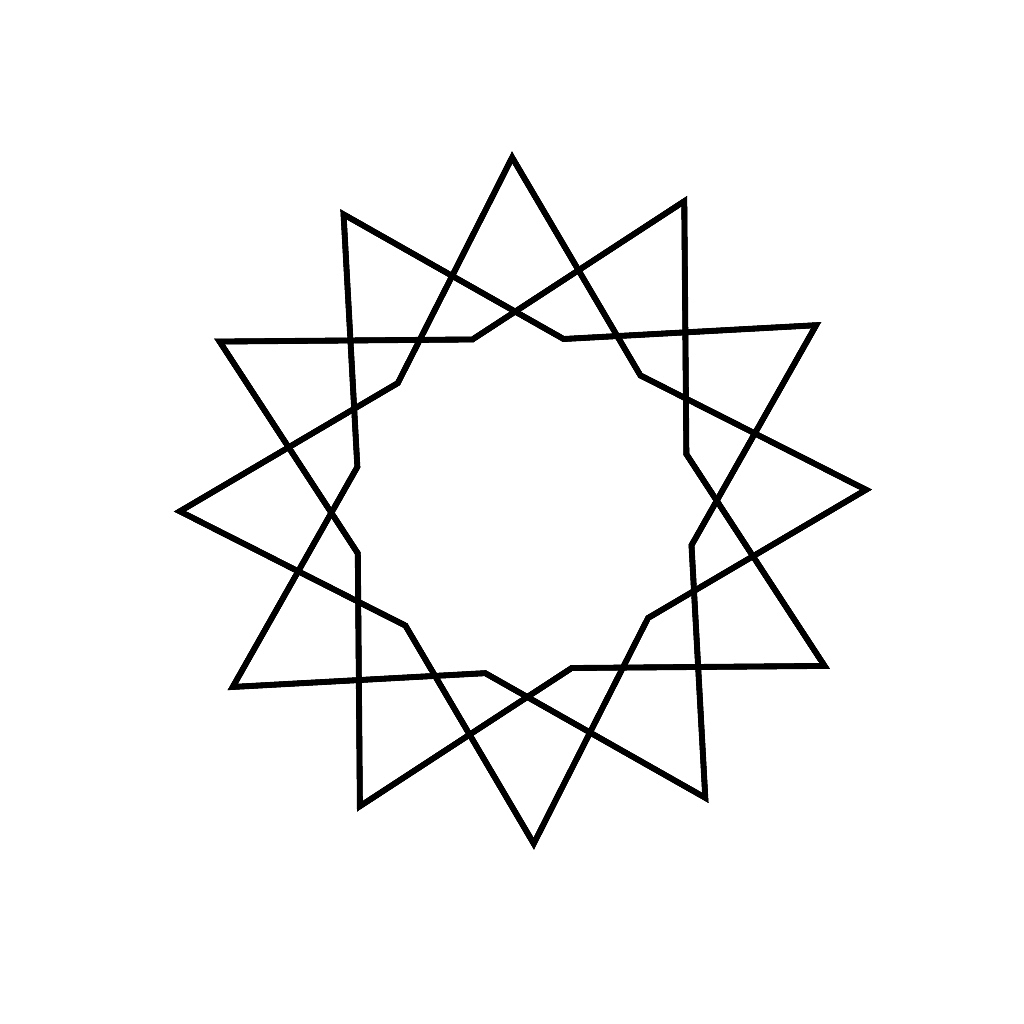 中国风边框设计线条几何图案图形图形图案几何形状图形火影忍者万花筒