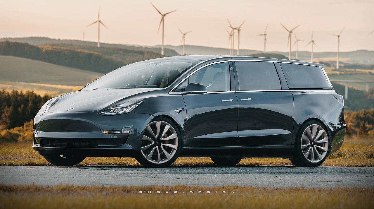 特斯拉model 4 mpv,猎奇mpv系列