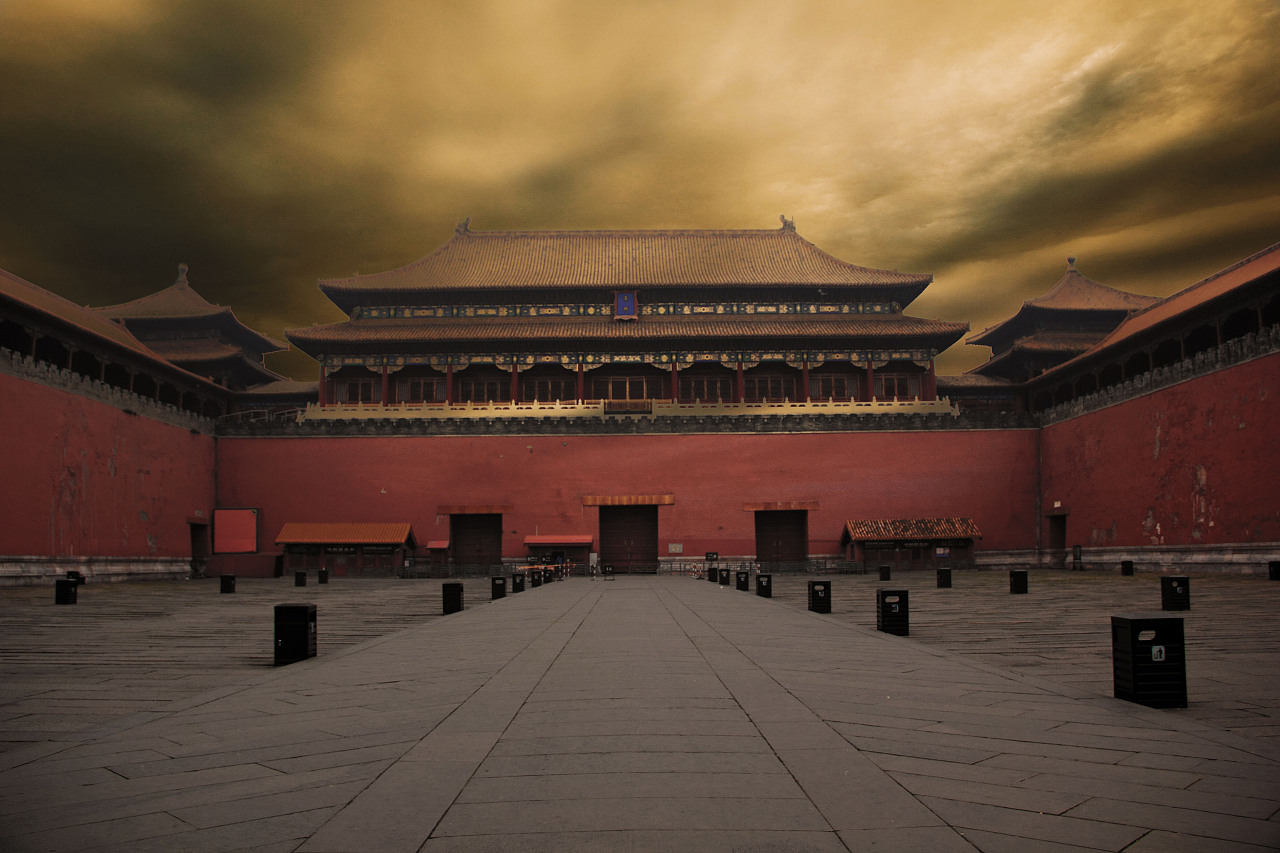 北京故宫博物馆古建宫殿摄影图高清摄影大图-千库网