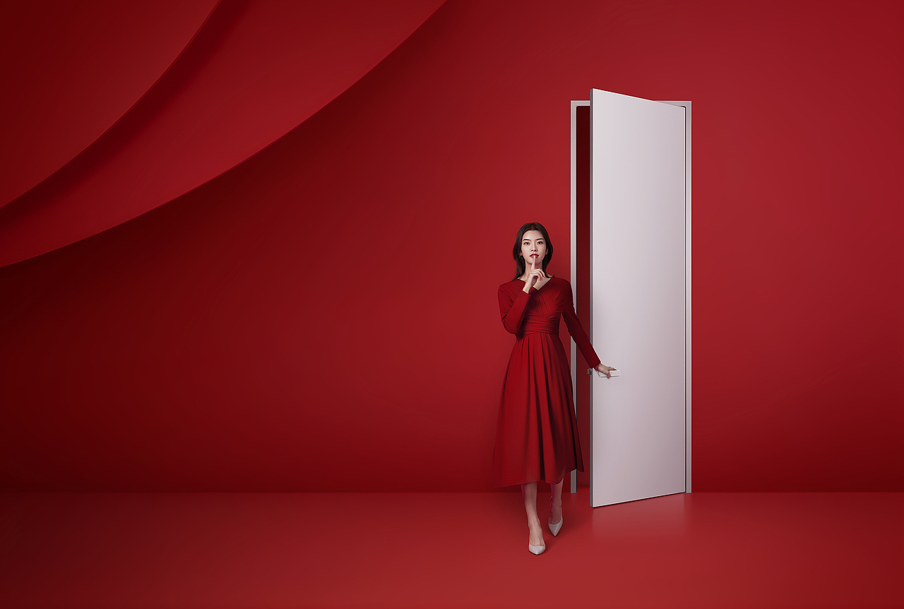 tata木门2021年出街平面摄影海报修图