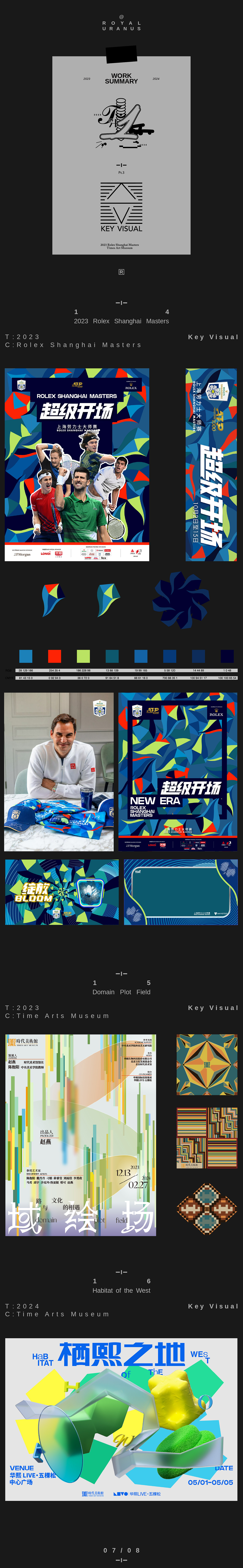 「 Work Summary 2023-2024 」（图ZMzcwODUxODQw） - 品牌 - 站酷设计师Royal_Uranus原创素材 - 站酷ZCOOL