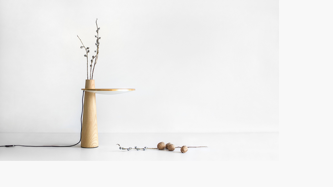 小确幸花器台灯