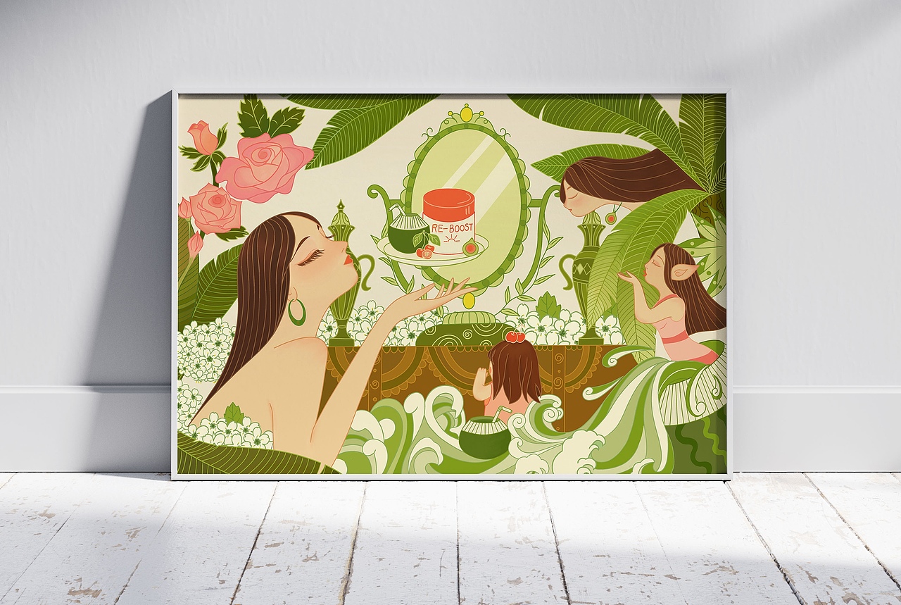 #my CLARINS 寻找天然好食肌#美肌茶话会