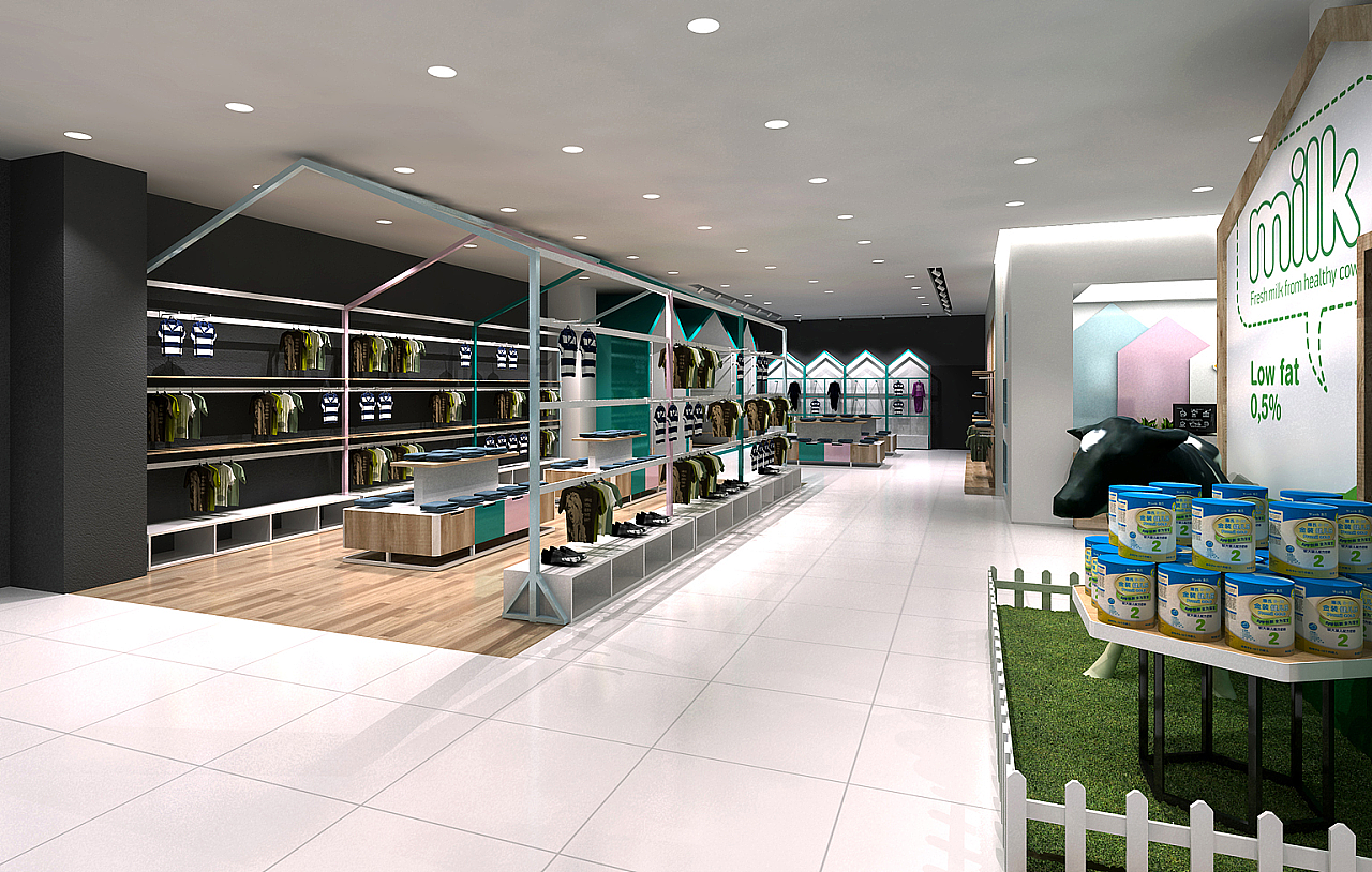 成都母婴店设计/成都母婴店装修/成都母婴店装修公司