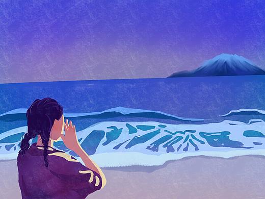 樂劃鎖屏插畫大賞——《獨》（個人主頁-ZNTQyMDE4MDA=） - 創(chuàng)作習(xí)作 - 站酷設(shè)計師海鹽gej原創(chuàng)素材 - 站酷ZCOOL