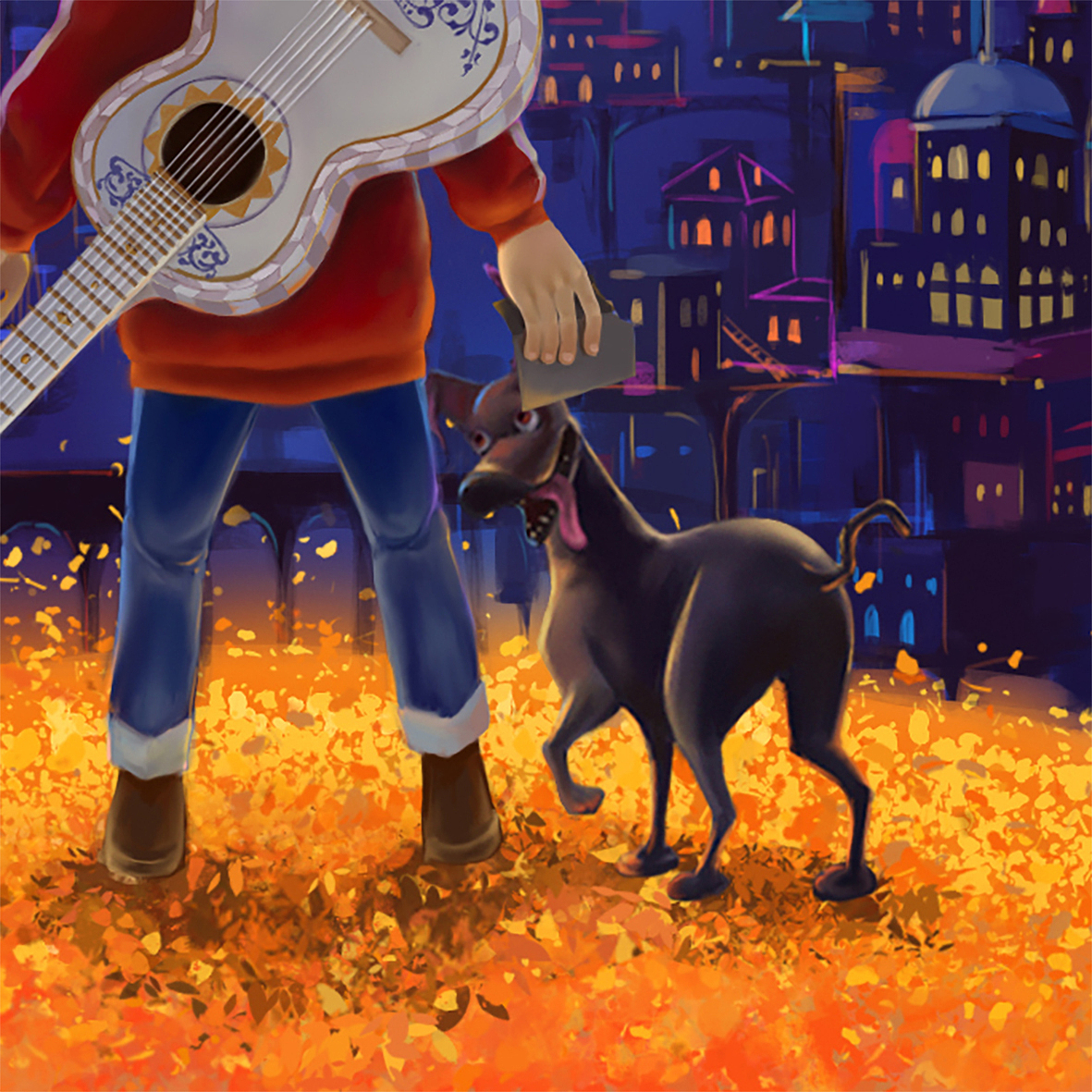 CG手绘—寻梦环游记·COCO（图ZMTA3NDA3MzQ0） - 商业插画 - 站酷设计师流浪de艺娃原创素材 - 站酷ZCOOL