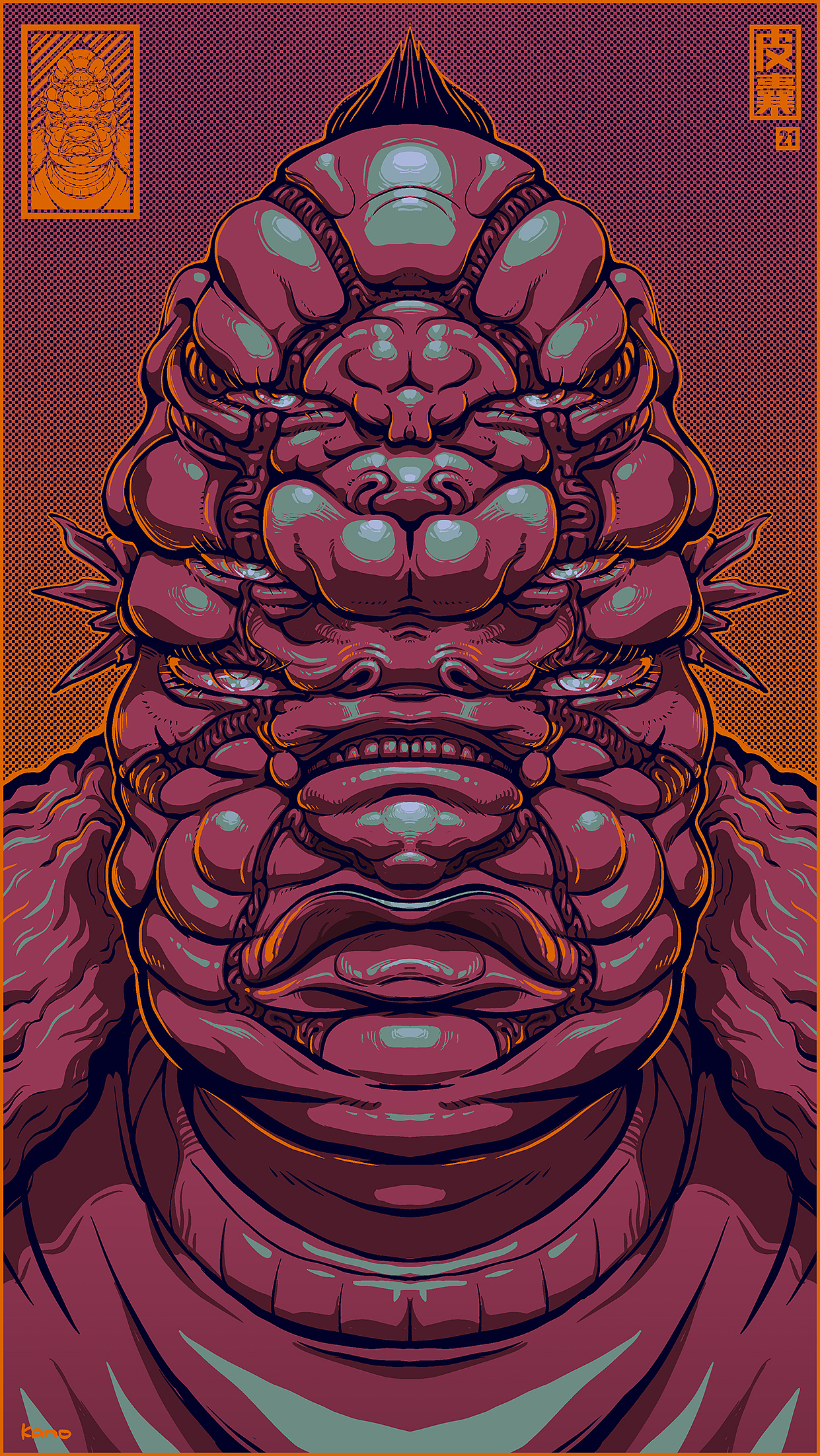 《皮囊》个人插画系列It's Just A Skin No.21-40（图ZMjkyMzU1NzE2） - 新锐潮流插画 - 站酷设计师kano原创素材 - 站酷ZCOOL