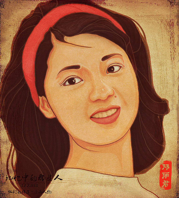 赵震北手绘的の101个女孩