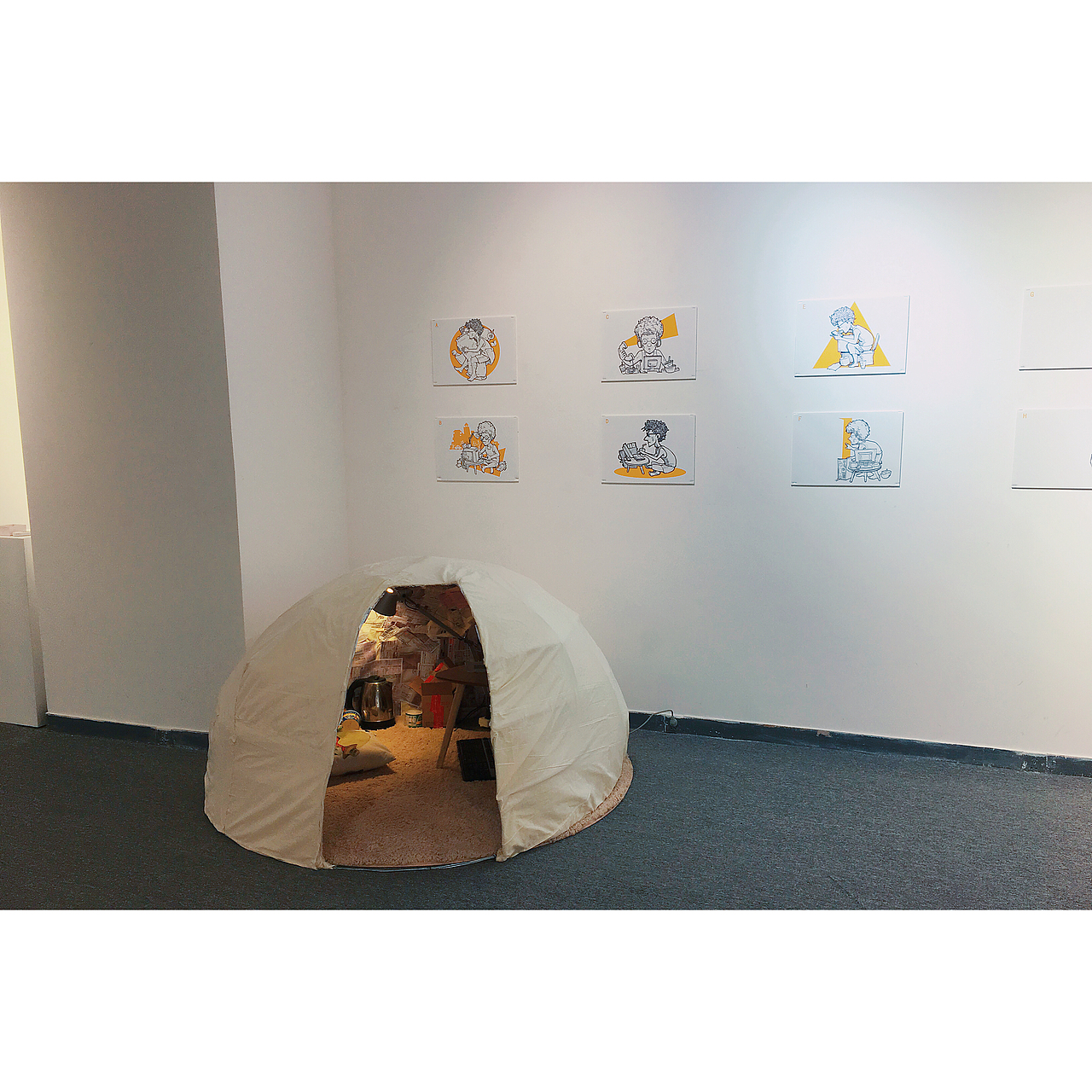 深圳设计周外围展设计作品——蛰居（图ZMTE1ODIxNDUy） - 概念设定 - 站酷设计师Mr韩先生原创素材 - 站酷ZCOOL