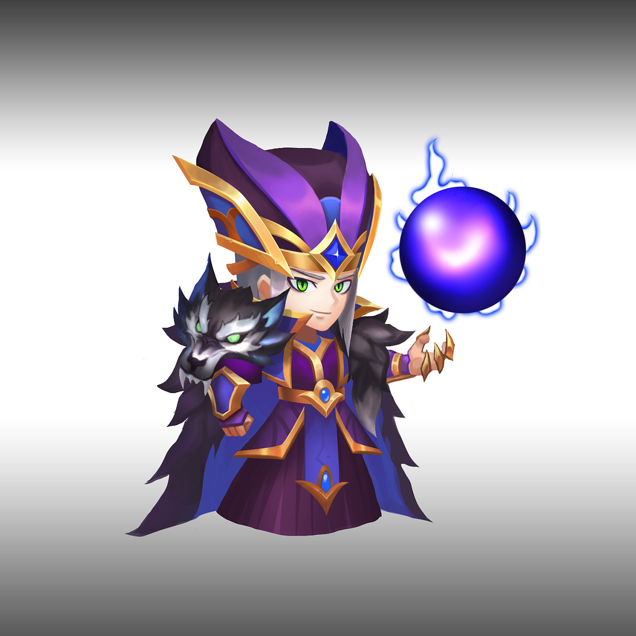 个人q版游戏美术作品