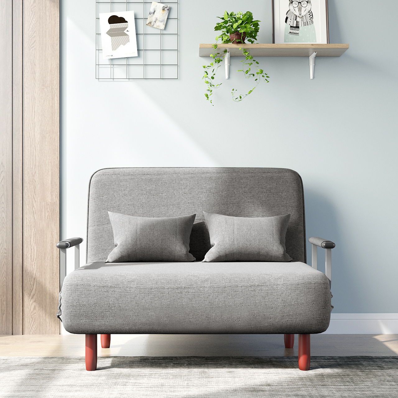 秋田浅影【午休折叠床—网店策划3D渲染篇】（图ZMjg3MTYyOTQ0） - 产品 - 站酷设计师秋田浅影原创素材 - 站酷ZCOOL