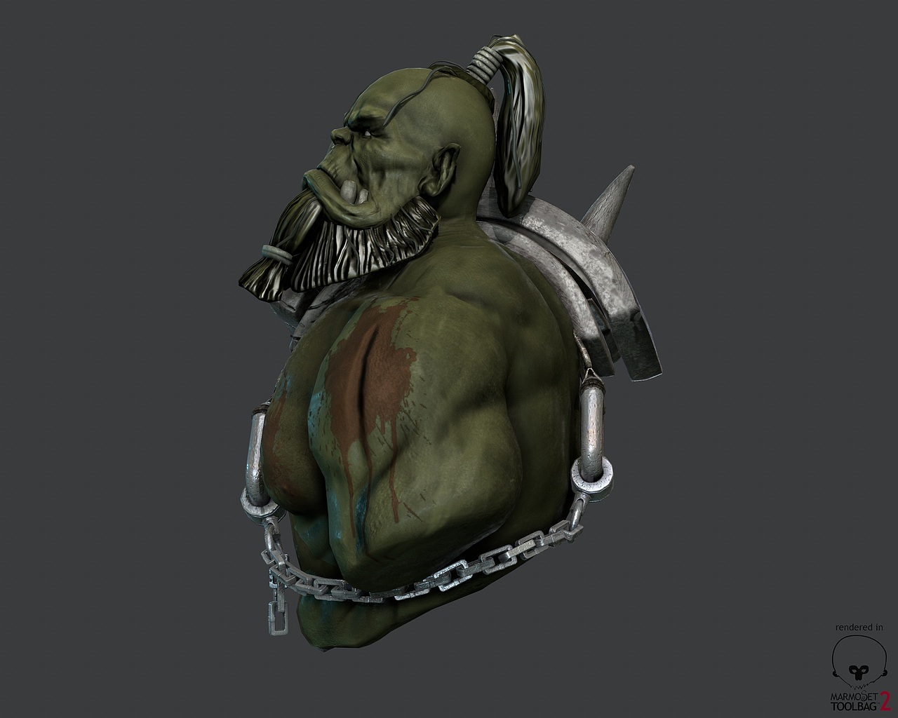 Orc（图ZMzQwMzgzMzY=） - 人物/生物 - 站酷设计师解燕白原创素材 - 站酷ZCOOL