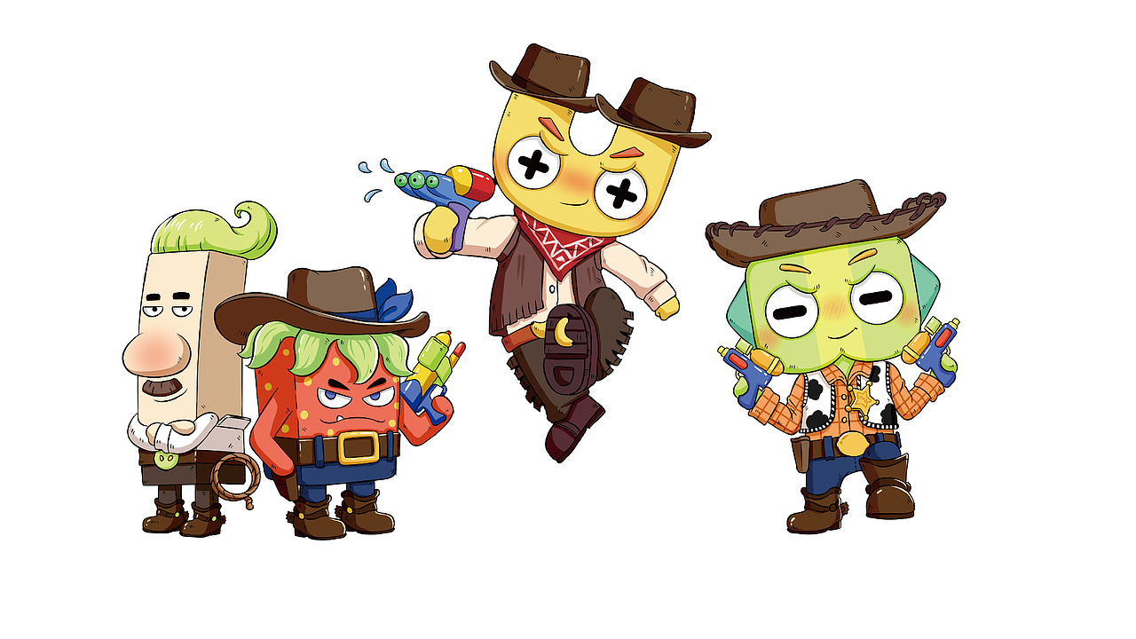 2021 作品集（图ZMjgzNDA3NTIw） - 商业插画 - 站酷设计师蟹黄味哈密瓜原创素材 - 站酷ZCOOL