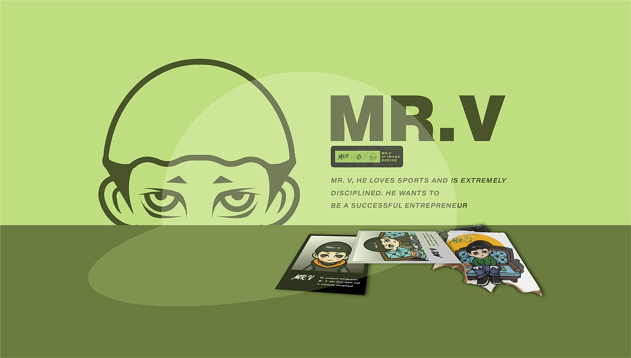 v先生(个人形象ip)