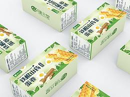 產(chǎn)品包裝設(shè)計(jì) 蛋卷包裝 手繪插畫