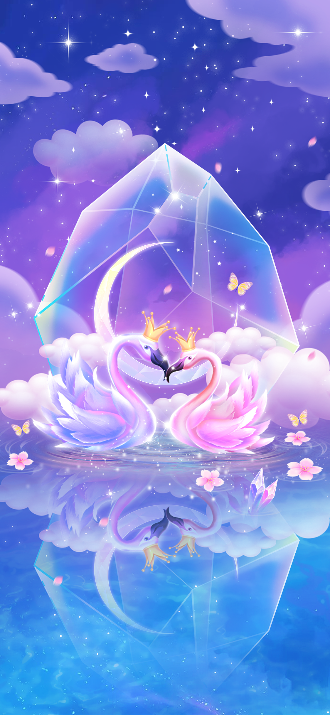 交友活动背景插画