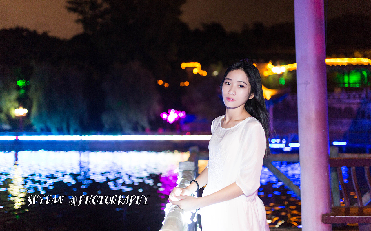 夜景人像 孙晓涵