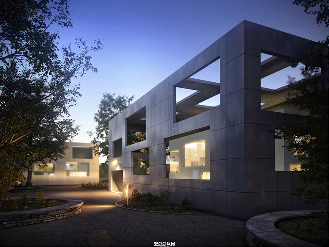 3dmax建筑效果图(roman_r)原创案例06