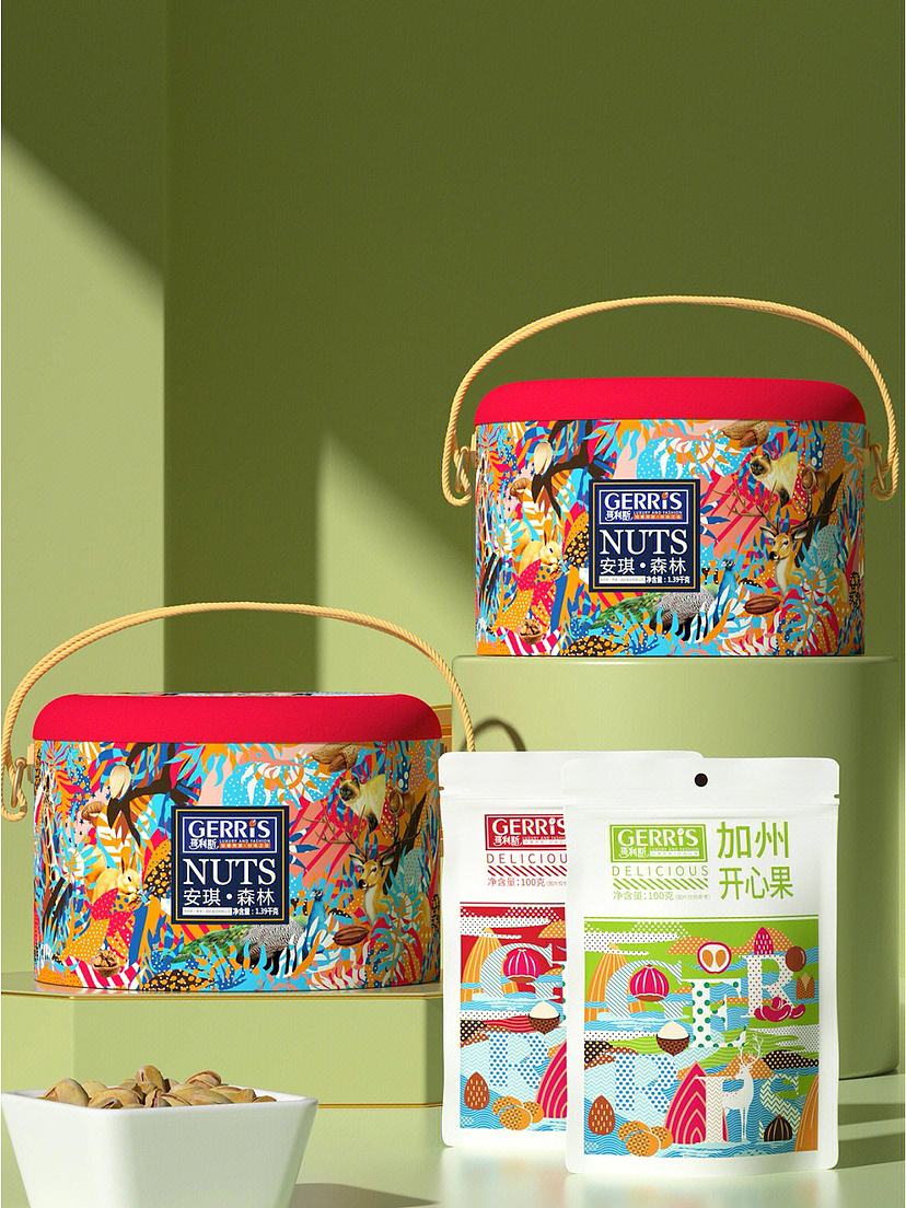 原创插画包装｜探索缤纷丛林里的奇趣世|||（图ZMzI0MjEwNzUy） - 包装 - 站酷设计师啦啦啦啦猪原创素材 - 站酷ZCOOL