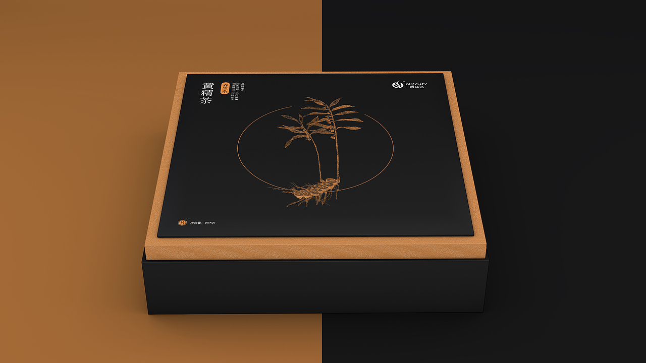 黄精茶包装（图ZMTM5NjYyMDA0） - 包装 - 站酷设计师兜里有糖几何包装原创素材 - 站酷ZCOOL