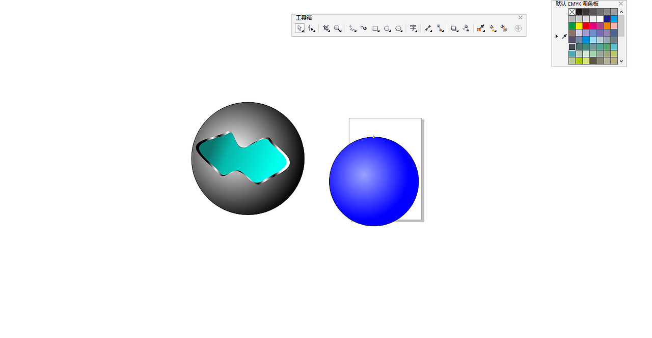 CorelDRAW制作一个立体感的球内精灵（图ZMTU3NjU1NDM2） - IP形象 - 站酷设计师瑶灵铛原创素材 - 站酷ZCOOL
