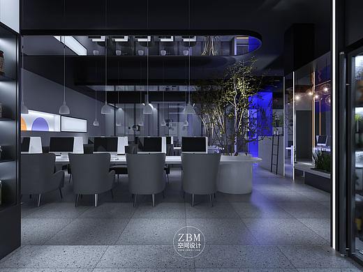 江苏金柯电竞网咖设计案例（个人主页-ZNDU0MTg2NzI=） - 家装设计 - 站酷设计师ZBM空间设计原创素材 - 站酷ZCOOL