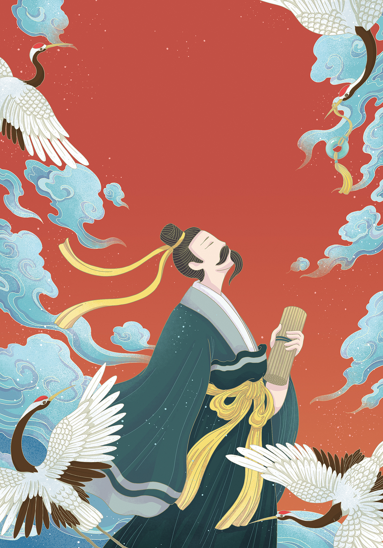 史记（少年版）（图ZMjA1NzQ0OTEy） - 商业插画 - 站酷设计师Shirley_Gong_原创素材 - 站酷ZCOOL