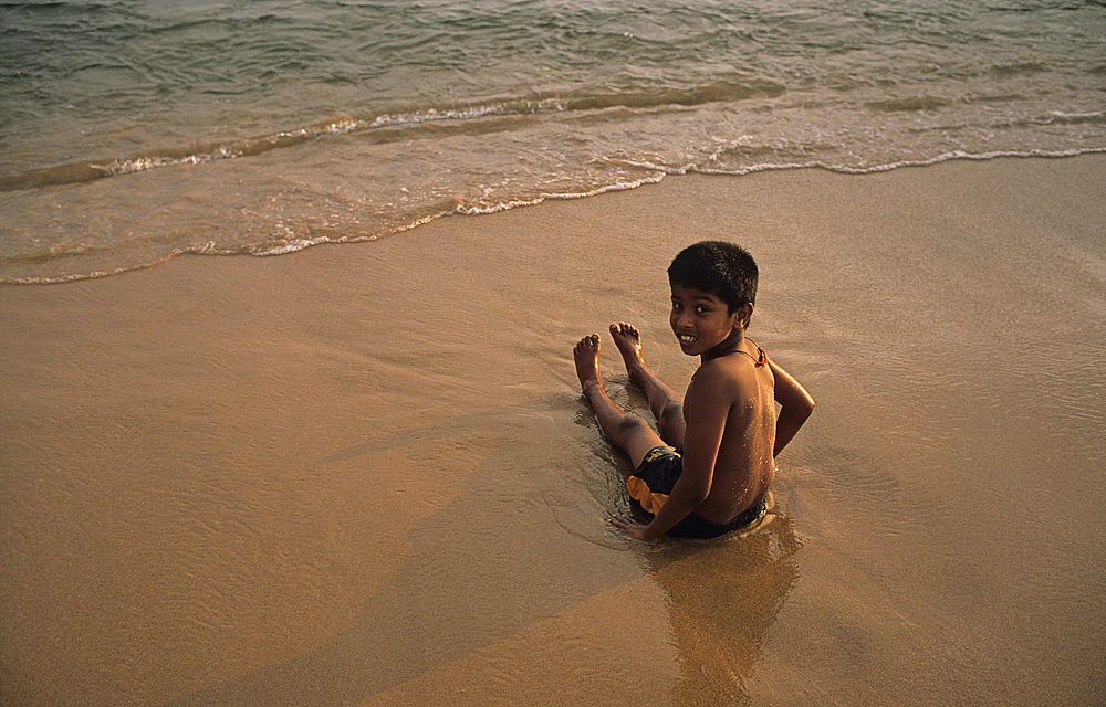微笑的印度洋眼泪(胶片游记)