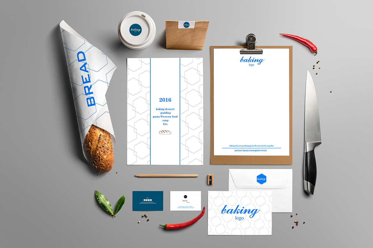 吃货的烘焙坊VI设计