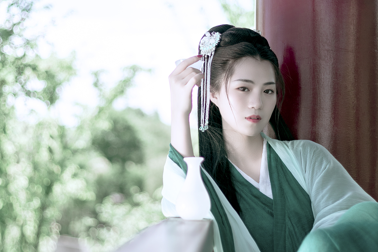 汉服之美4（图ZMTY0OTU1MTky） - 人像摄影 - 站酷设计师大鱼鲲鹏原创素材 - 站酷ZCOOL