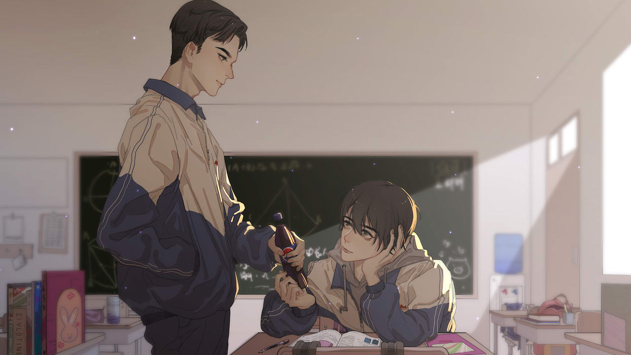 《一个钢镚儿》广播剧封面海报原耽无料委托 默读 破云小说插图作品