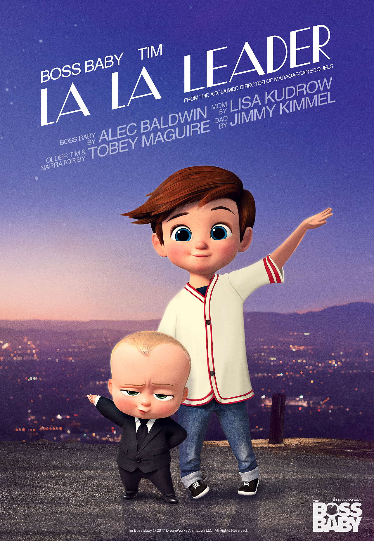 宝贝老板致敬奥斯卡佳片病毒海报