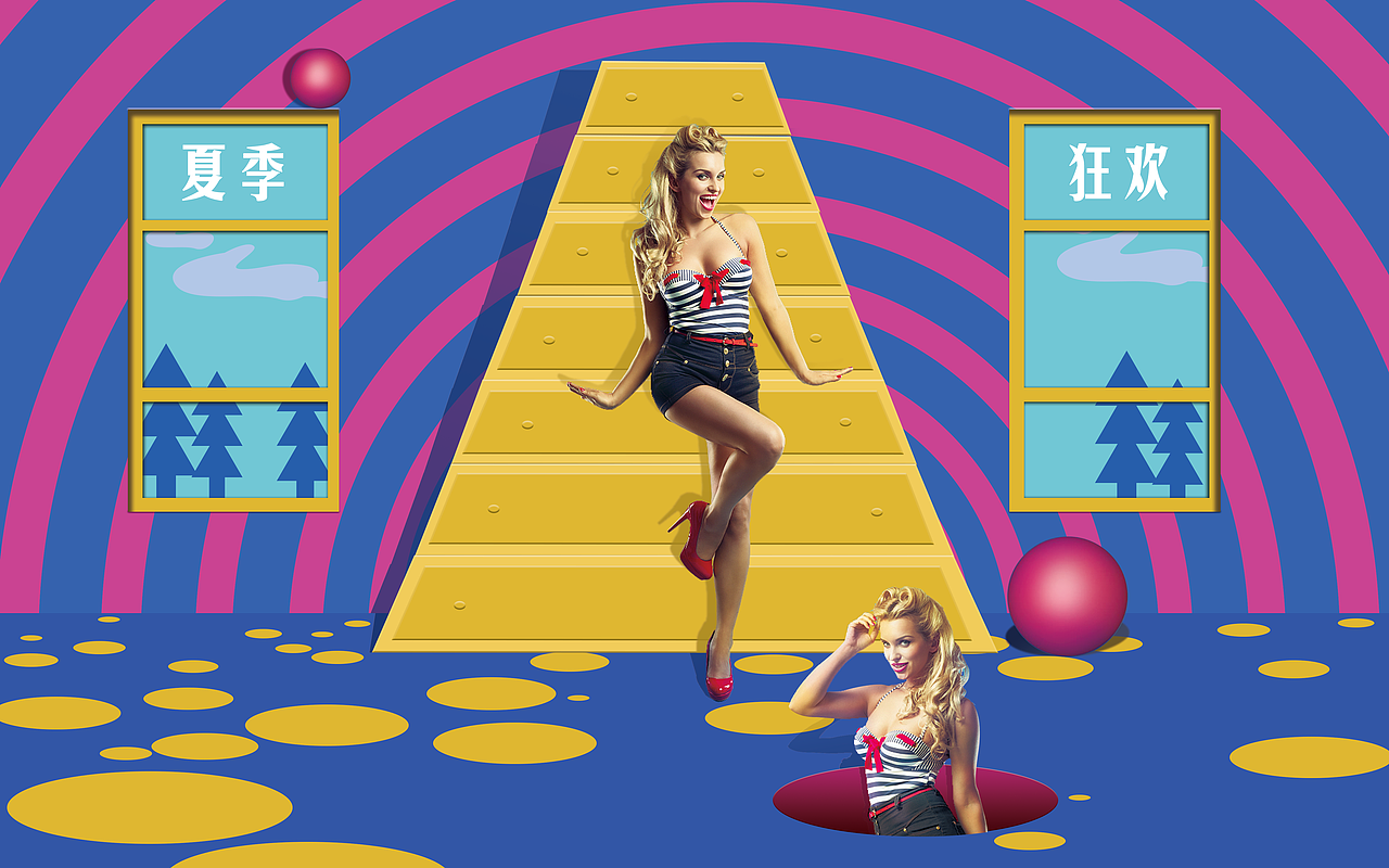 Banner设计——Pop Art 波普艺术