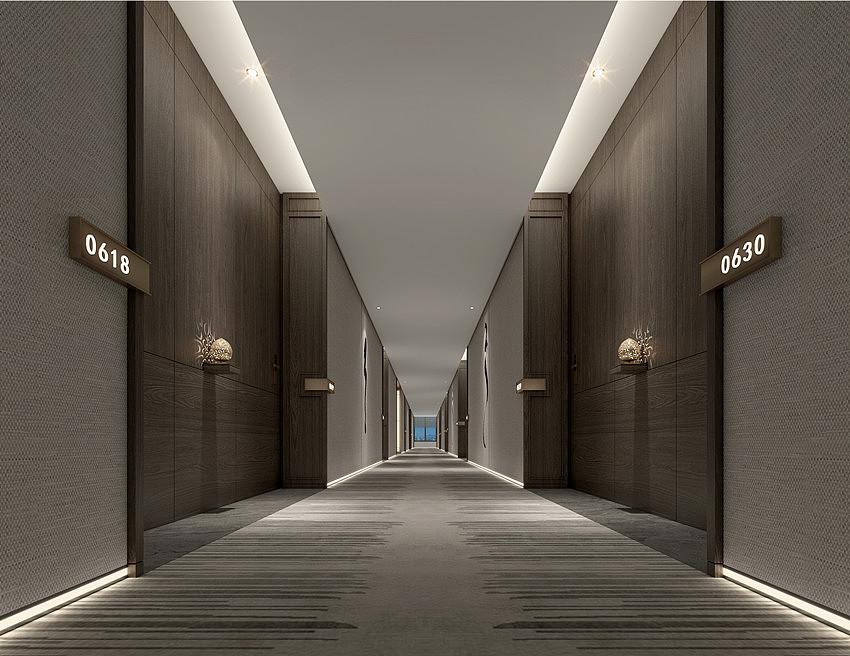 西安4000平米精品酒店设计装修效果图