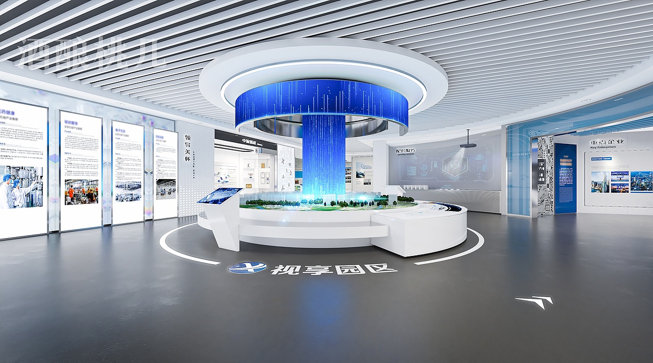 展厅设计-某园区规划馆(方案一)