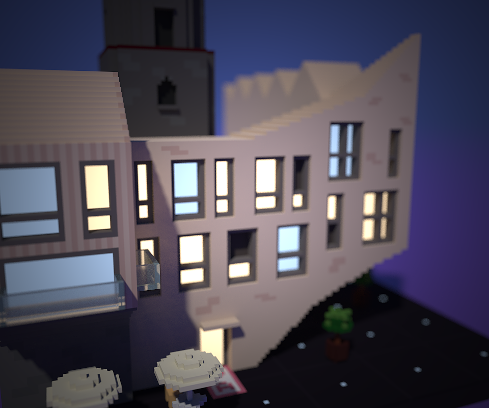 magicavoxel2-欧式建筑