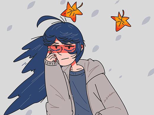 二叶知秋（个人主页-ZNTQ5MDU4NjA=） - 商业插画 - 站酷设计师禁忌男孩原创素材 - 站酷ZCOOL