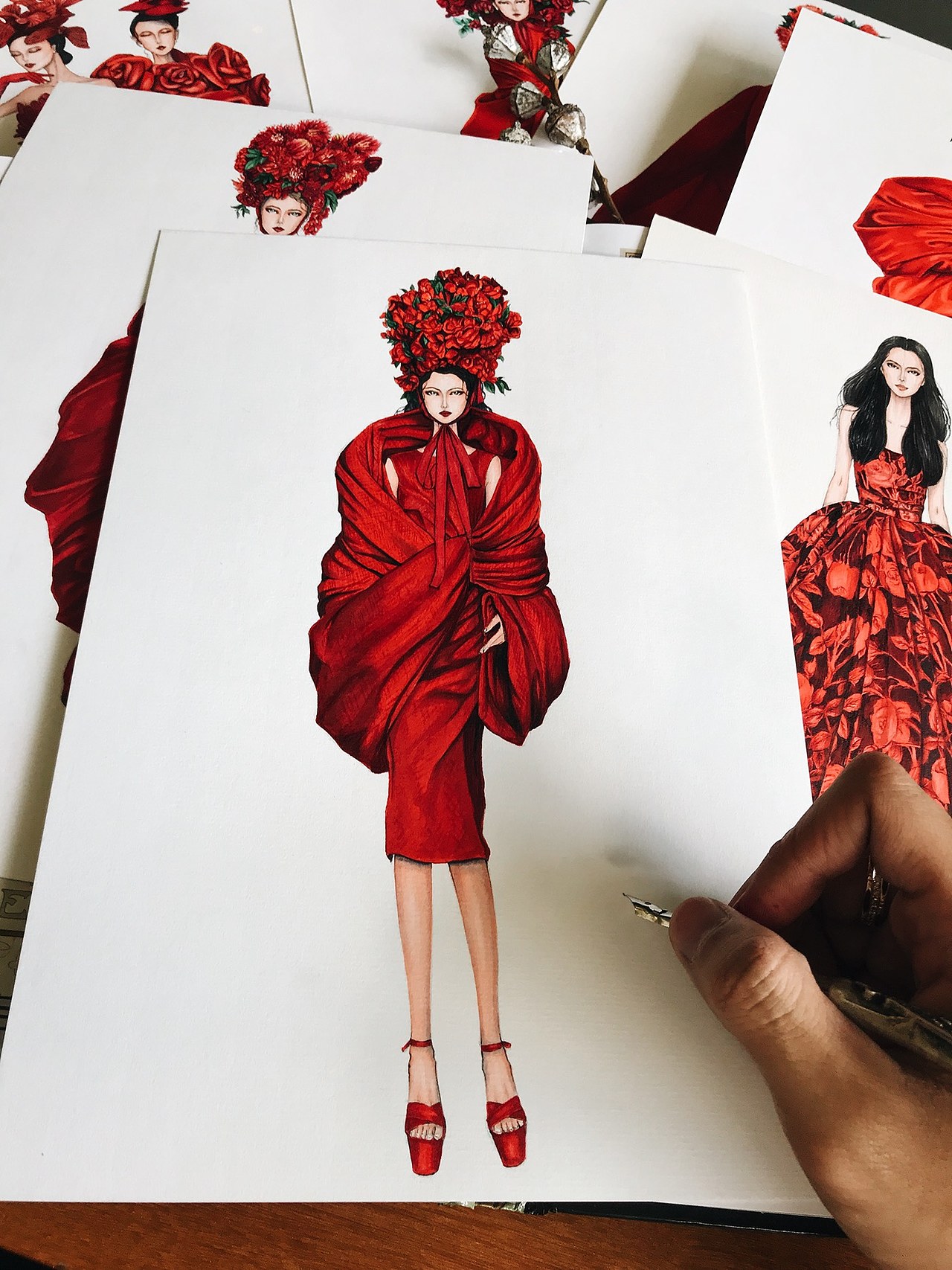 Sketch for The Muse 2 by Do Manh Cuong（图ZMTI2MTg1MTY0） - 商业插画 - 站酷设计师清茶煮酒酒原创素材 - 站酷ZCOOL